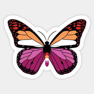 Lesbian Butterfly Sticker